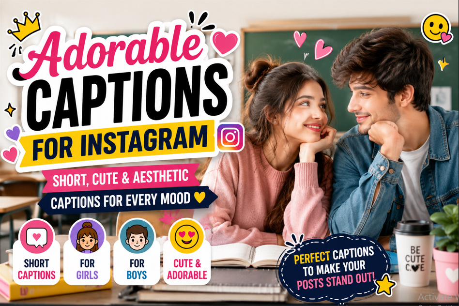 Adorable Captions For Instagram