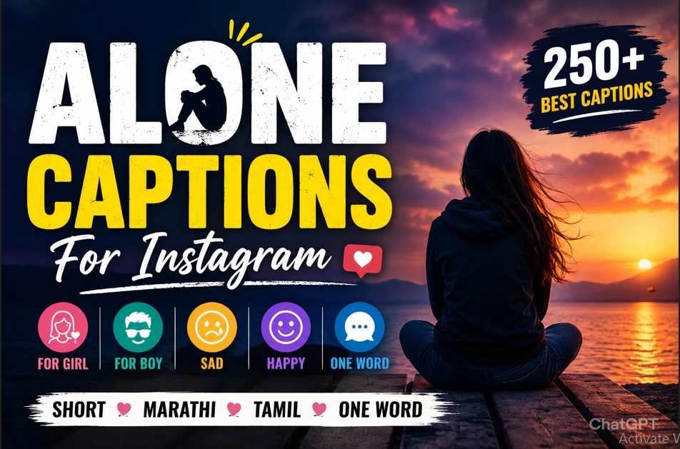 Alone Captions For Instagram