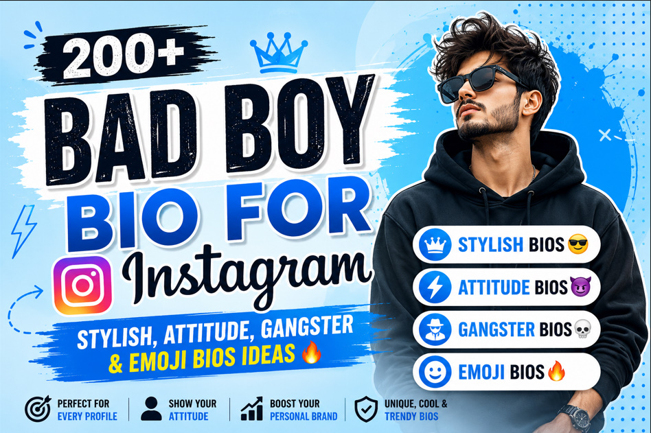 Bad Boy Bio For Instagram