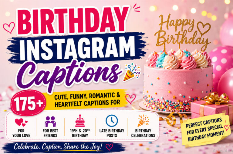 Birthday Instagram Captions