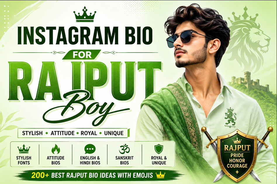 Instagram Bio For Rajput Boy