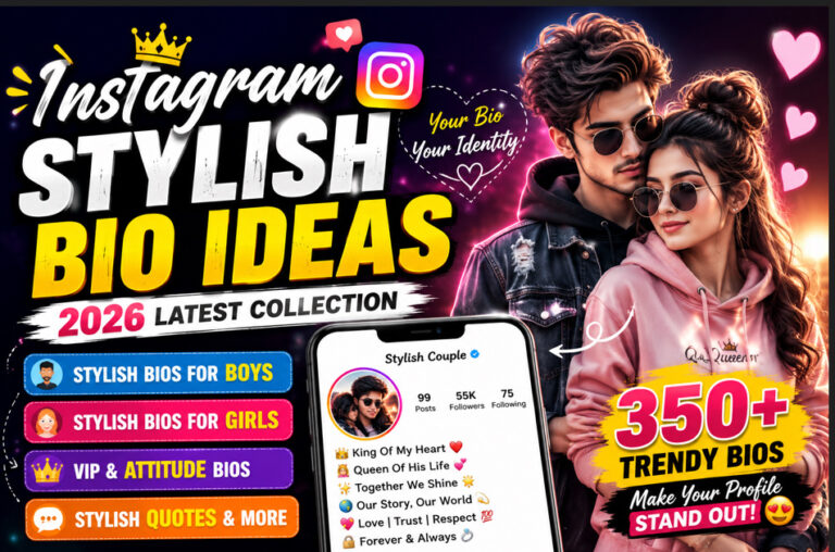 Instagram Stylish Bio