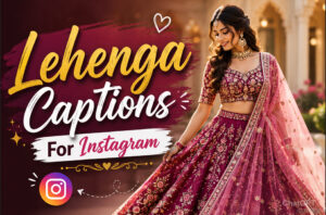 Lehenga Captions for Instagram