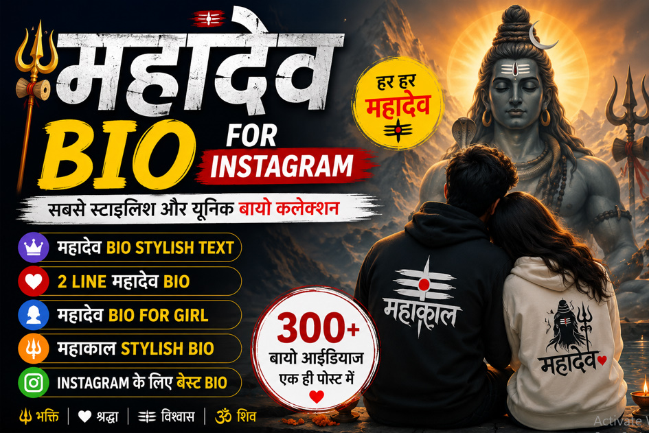 Mahadev Bio For Instagram In Hindi