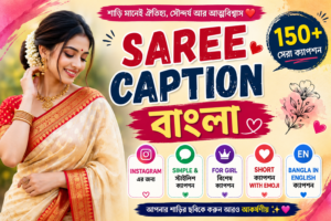 Saree Caption Bangla