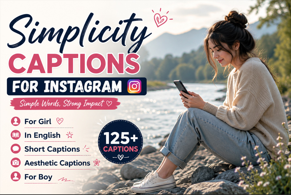 Simplicity Captions For Instagram