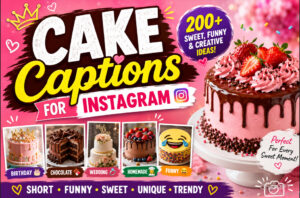 Cake Captions For Instagram