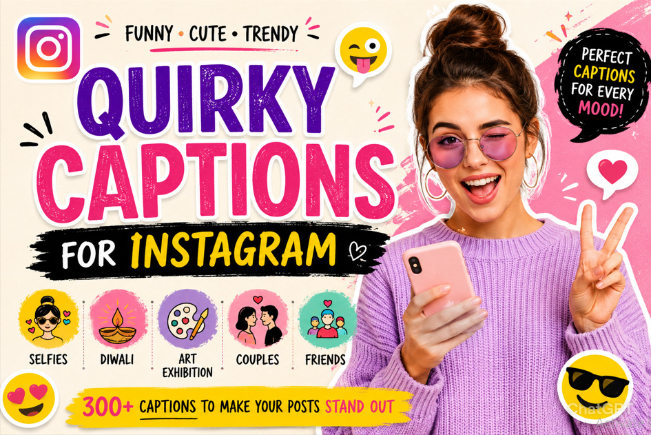 Quirky Captions For Instagram