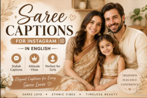 Saree Captions for Instagram in English