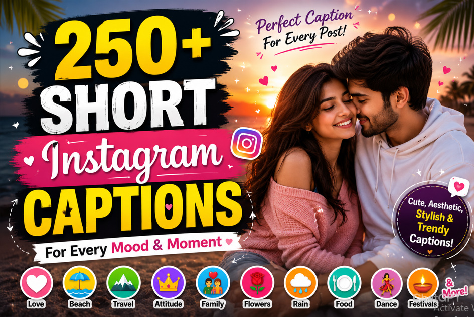 Short Instagram Captions