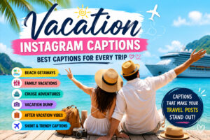 Vacation Instagram Captions