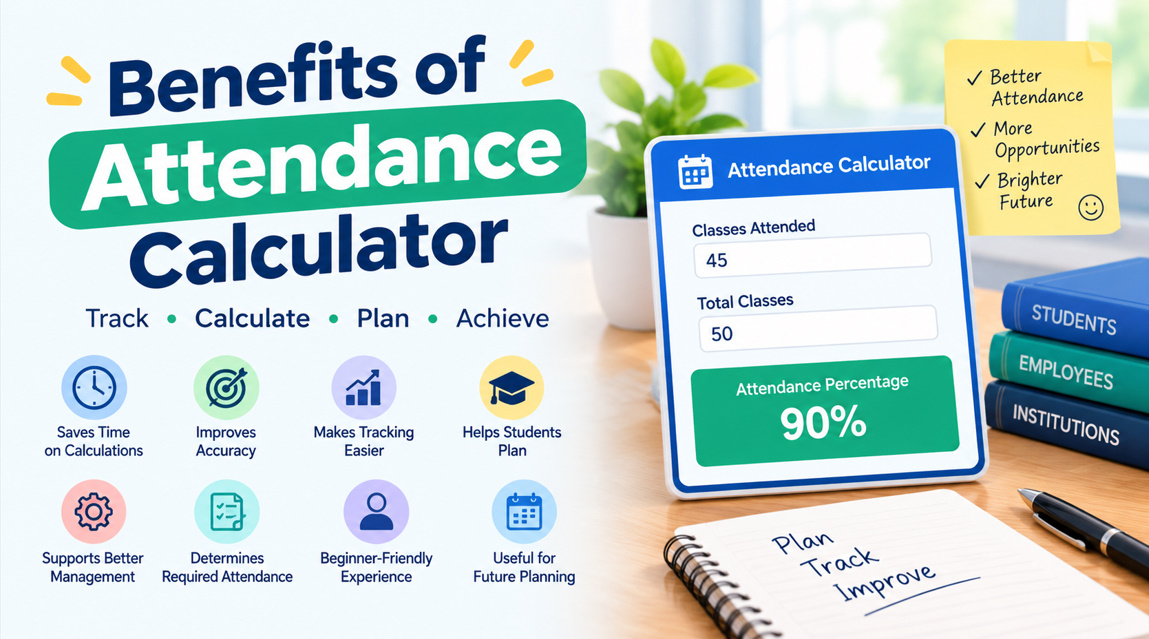 Benefits of Attendance Calculator